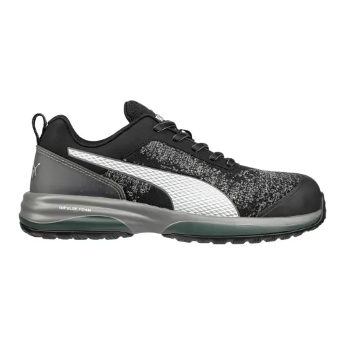 Puma Charge Black Low S1P ESD HRO SRC munkavédelmi cipő