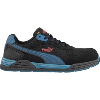   Puma Frontside BLK/Blue low S1PS ESD FO HRO SR munkavédelmi cipő