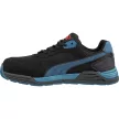 Puma Frontside BLK/Blue low S1PS ESD FO HRO SR munkavédelmi cipő