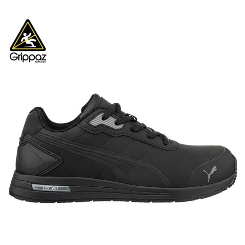 Puma Bounce BLK Low S3S ESD FO HRO SR munkavédelmi cipő