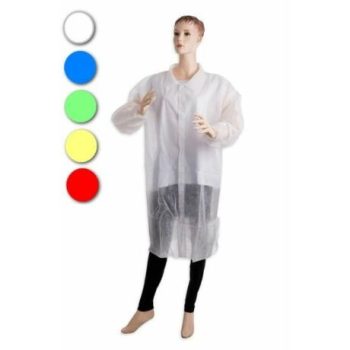 Egyszerhasználatos tépőzáras köpeny