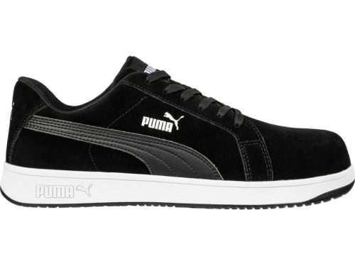 Puma Iconic Black Low S1PL ESD FO HRO SR munkavédelmi cipő