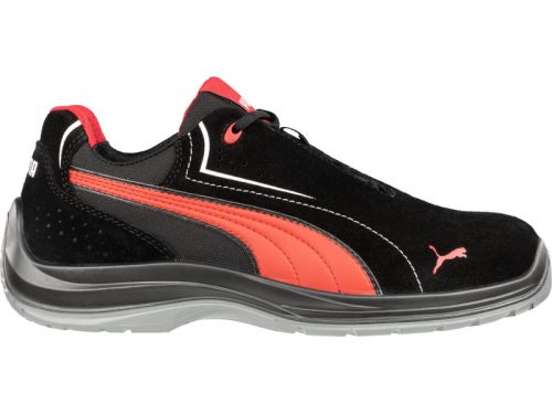 Puma Touring Black Suede Low S3 ESD SRC munkavédelmi cipő