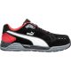 Puma Airtwist Blk Red Low S3 ESD HRO SRC munkavédelmi cipő