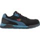 Puma Frontside BLK/Blue Low S1P ESD HRO SRC munkavédelmi cipő