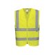 C375 -  Hi-Vis zippzáras mellény