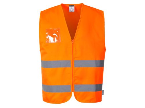 C497 - Hi-Vis kevertszálas mellény