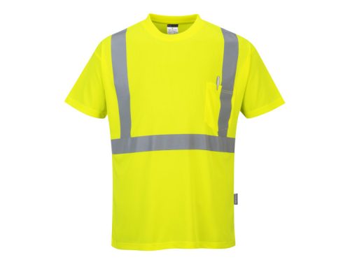 S190 - HiVis póló zsebbel