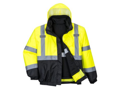 S365 - HiVis prémium 3 az 1-ben bomber kabát