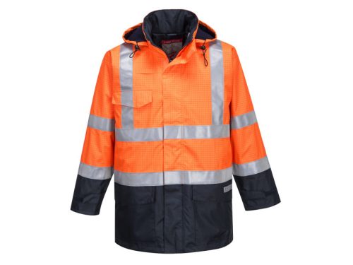 S779 - Hi-Vis Multi Protection antisztatikus és lángálló kabát