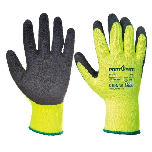 Thermal latex mártott kesztyű