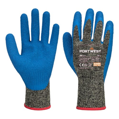 Aramid HR Cut Latex kesztyű
