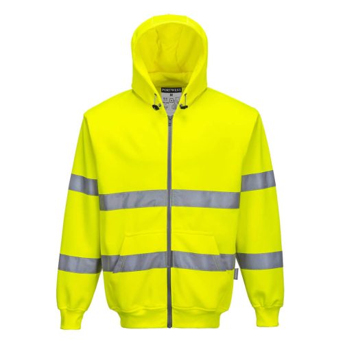 Hi-Vis zippzáros pulóver