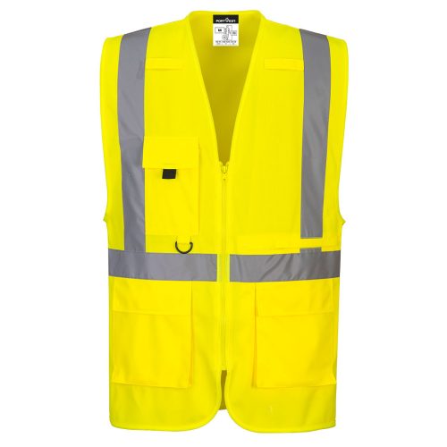 Hi-Vis Executive mellény tablet zsebbel