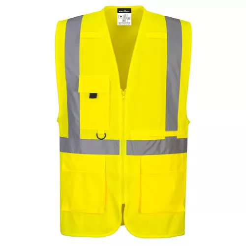 Hi-Vis Executive mellény tablet zsebbel