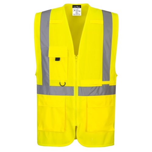 Hi-Vis Executive mellény tablet zsebbel