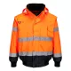 Hi-Vis 3 az 1-ben kontrasztos bomber dzseki