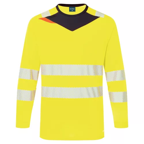 DX4 Hi-Vis hosszú ujjú póló L/S