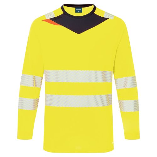 DX4 Hi-Vis hosszú ujjú póló L/S