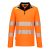 DX4 Hi-Vis cipzáras póló L/S