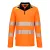 DX4 Hi-Vis cipzáras póló L/S