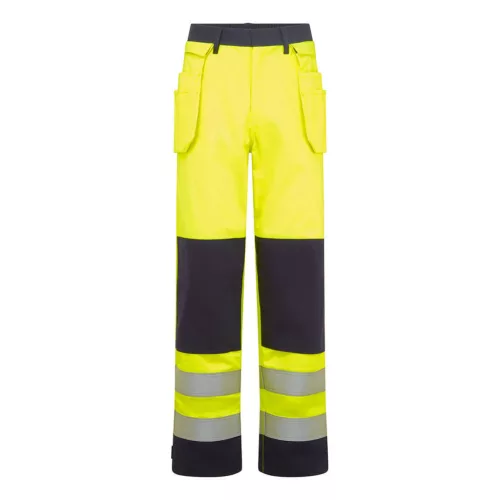 Bizflame Work Hi-Vis Contrast FR lengőzsebes nadrág