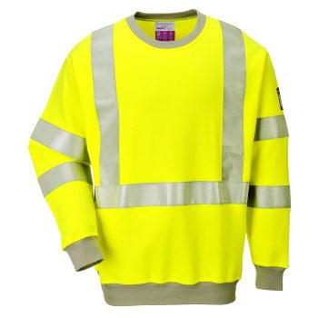 Lángálló antisztatikus Hi-Vis pulóver