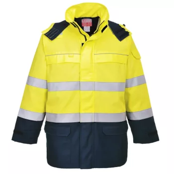 Bizflame Rain+ Hi-Vis Arc lángálló kabát