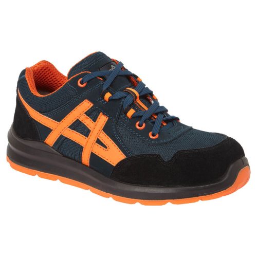 Acél, bőr trainer  S1 FO SR