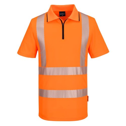 KX3 Sport Hi-Vis cipzáros póló S/S
