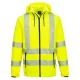 KX3 Sport Hi-Vis cipzáras kapucnis pulóver