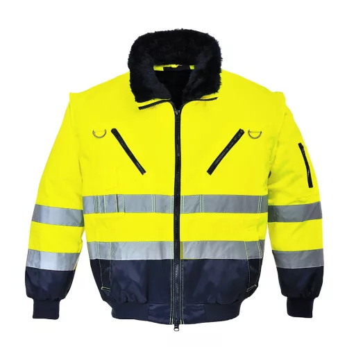 Hi-Vis 3-in-1 Pilota kabát