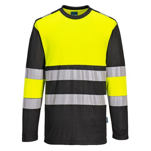 PW3 Hi-Vis Class 1 hosszú ujjú póló L/S