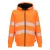 PW321 Hi-Vis cipzáras téli kapucnis pulcsi