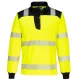 PW3 Hi-Vis 1/4 Zippzáras hosszú ujjú póló