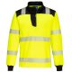 PW3 Hi-Vis 1/4 Zippzáras hosszú ujjú póló