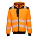 PW3 Hi-Vis zippzáras kapucnis pulóver