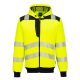 PW3 Hi-Vis zippzáras kapucnis pulóver