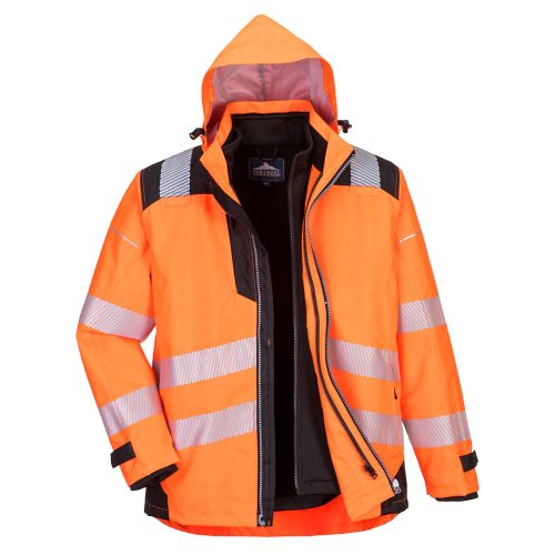 PW3 Hi-Vis 3-in-1 kabát