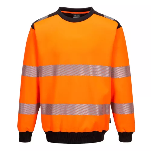 PW3 HI-VIS KÖRNYAKÚ PULÓVER