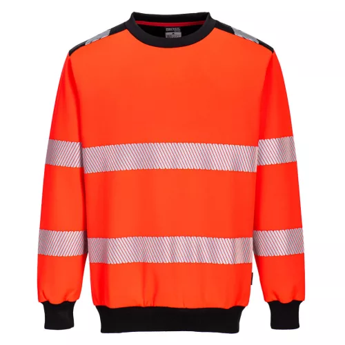 PW3 HI-VIS KÖRNYAKÚ PULÓVER