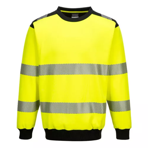 PW3 HI-VIS KÖRNYAKÚ PULÓVER