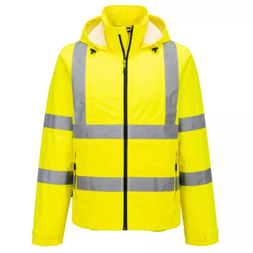 Hi-Vis könnyű, összecsomagolható dzseki