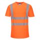 Hi-Vis pamut póló pamut hálós betétes póló S/S
