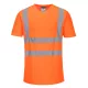 Hi-Vis pamut póló pamut hálós betétes póló S/S