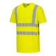 Hi-Vis pamut póló pamut hálós betétes póló S/S