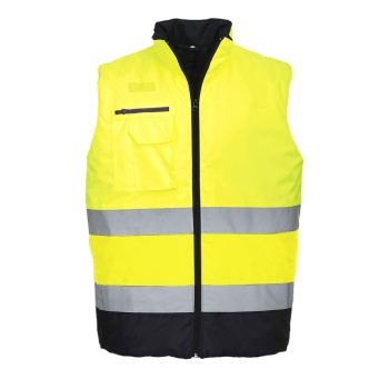 Hi-Vis kéttónusú mellény