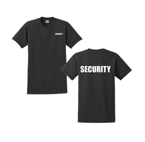 GILDAN póló SECURITY felirattal