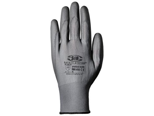 Sir Safety System Spandex Black kesztyű