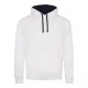 Just Hoods AWJH003 VARSITY KAPUCNIS PULÓVER XL